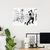 ダンス ポスター (ホームオフィス)