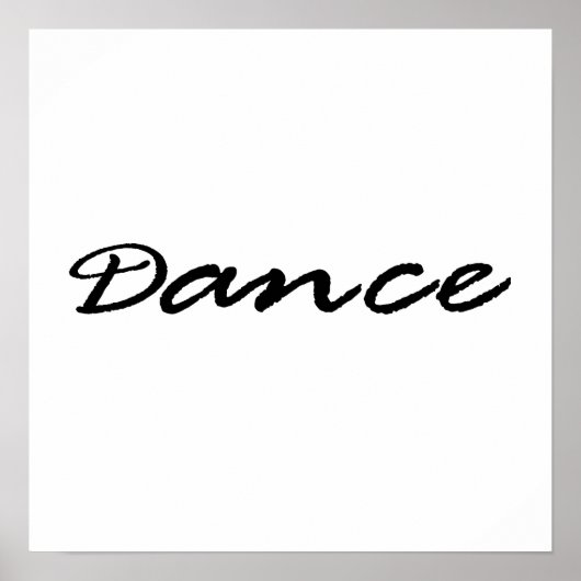 ダンス ポスター (正面)