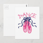 ダンス ポストカード (正面/裏面)