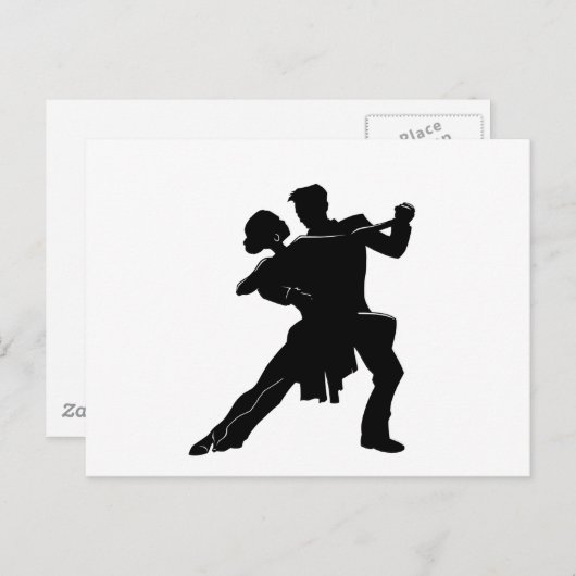 ダンス ポストカード (正面/裏面)