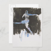 ダンス ポストカード (正面/裏面)