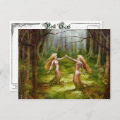 ダンス ポストカード (正面/裏面)