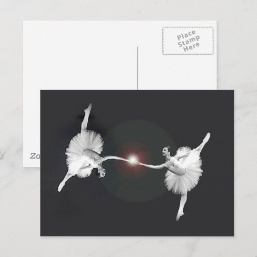 ダンス ポストカード (正面/裏面)