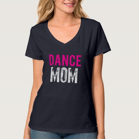 ダンス・ママダンサー・バレエの練習 Tシャツ (正面)