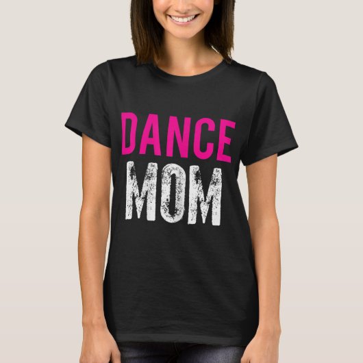 ダンス・ママダンサー・バレエの練習 Tシャツ (正面)