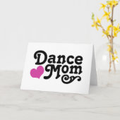 ダンス・ママ カード (黄色い花)