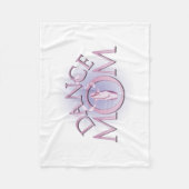 ダンス・ママ フリースブランケット (正面)