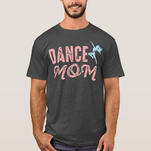 ダンス マム ダンシング マミー マザー ディスコ Tシャツ (正面)