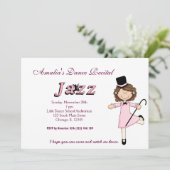 ダンス・リサイタル 招待状 (スタンド正面)