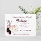 ダンス・リサイタル 招待状 (スタンド正面)