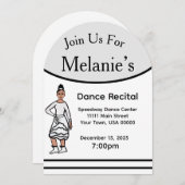 ダンス・リサイタル#2 招待状 (正面/裏面)