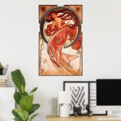 ダンス、ヴィンテージアートプリントオンキャンバス21 by 34 ポスター (ホームオフィス)