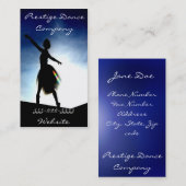 ダンス 名刺 (正面/裏面)