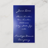 ダンス 名刺 (裏面)