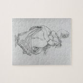 ダンス、新版の詐欺からのプレートVIのムーサ ジグソーパズル (横)