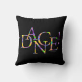 ダンス! (絞り染め) クッション (裏面)