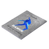 ダンス – 誰も見ていないような – ノート (左側)