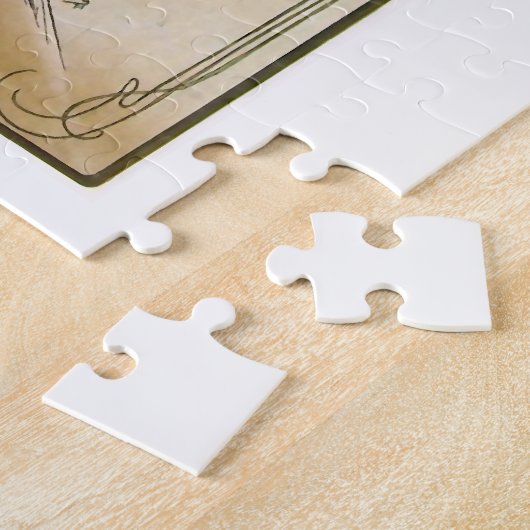 ダンス(1898)、アルフォンスミュシャファインアート新しい ジグソーパズル (側面)