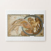 ダンス(1898)、アルフォンスミュシャファインアート新しい ジグソーパズル (横)