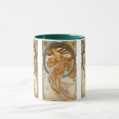 ダンス(1898)、アルフォンスミュシャファインアート新しい マグカップ (中央)