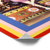 ダンス（3組のうちの1組） ポスター (角)