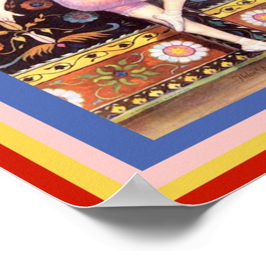 ダンス（3組のうちの1組） ポスター (角)