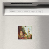 ダンス、Antoine Watteau マグネット (インサイチュ (食洗機))