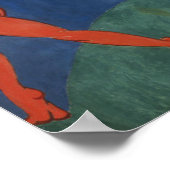 ダンスIIbyアンリ・マティス ポスター (角)