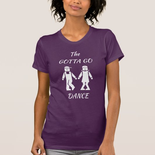 ダンスTシャツ行かなきゃ Tシャツ (正面)