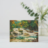 ダンズ鮮やかリバー秋ジャマイカポストカード ポストカード (スタンド正面)