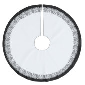 ダンセマカベ縁どル ブラッシュドポリエステルツリースカート (正面)