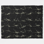 ダンセマカーブル フリースブランケット (正面(横))