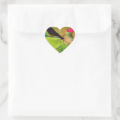 ダンセルフライとバラ ハートシール (バッグ)