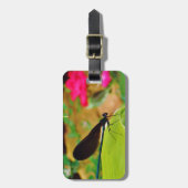 ダンセルフライとバラ ラゲッジタグ (正面縦)