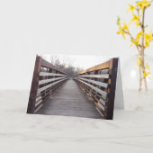「ダンダス橋」お祝いカード カード (黄色い花)