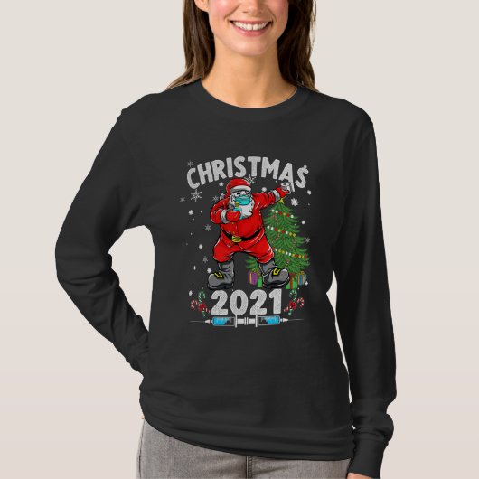 ダンダンスサンタクリスマス Tシャツ (正面)