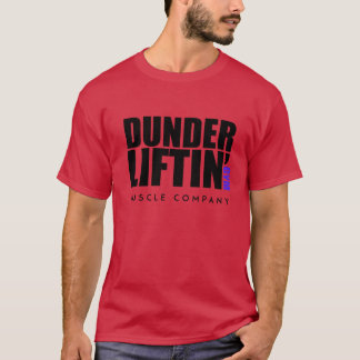 ダンダー・リフティング・ジム・マッスル・カンパニーの少年 Tシャツ