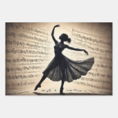 ダンチェと音楽救は世界に来る – ラッピングペーパーシート (正面2)