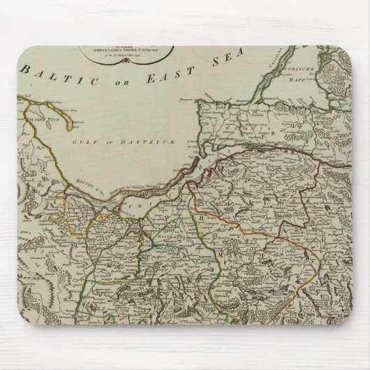 ダンツィック·プロシア マウスパッド (正面)