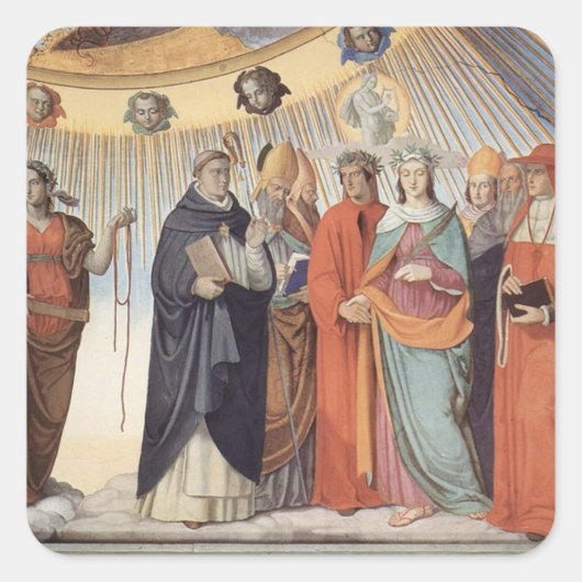 ダンテとサンザセイオンザサンパラディソ スクエアシール (正面)