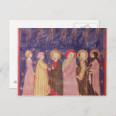 ダンテとビートライスと聖人の楽園 ポストカード (正面/裏面)