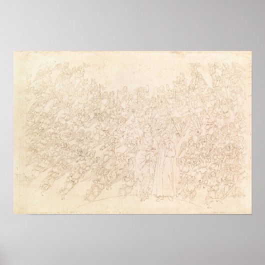 ダンテとビートライス、ダンテの『ディヴァント』より ポスター (正面)