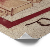 ダンテとヴァージルは投獄された魂と出会う ポスター (角)