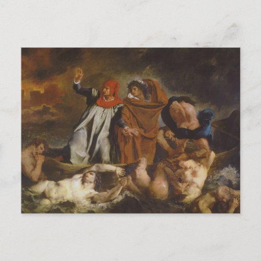 ダンテのバーク ポストカード (正面)