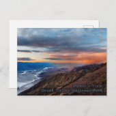 ダンテのビューデス・バレー国立公園葉書 ポストカード (正面/裏面)