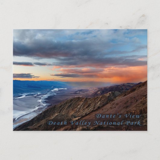ダンテのビューデス・バレー国立公園葉書 ポストカード (正面)