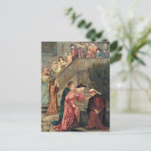 ダンテのヴィタ・ヌオヴァから、マリア・スパルタリ・スティルマンP ポストカード (スタンド正面)