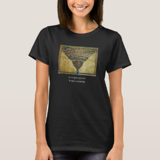 ダンテの神曲 地獄の地図 絵画 by tシャツ