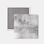 ダンテの「神のお笑い」より マグネット (正面/裏面)