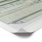 ダンテの『神楽』からのイラストレーション ポスター (角)